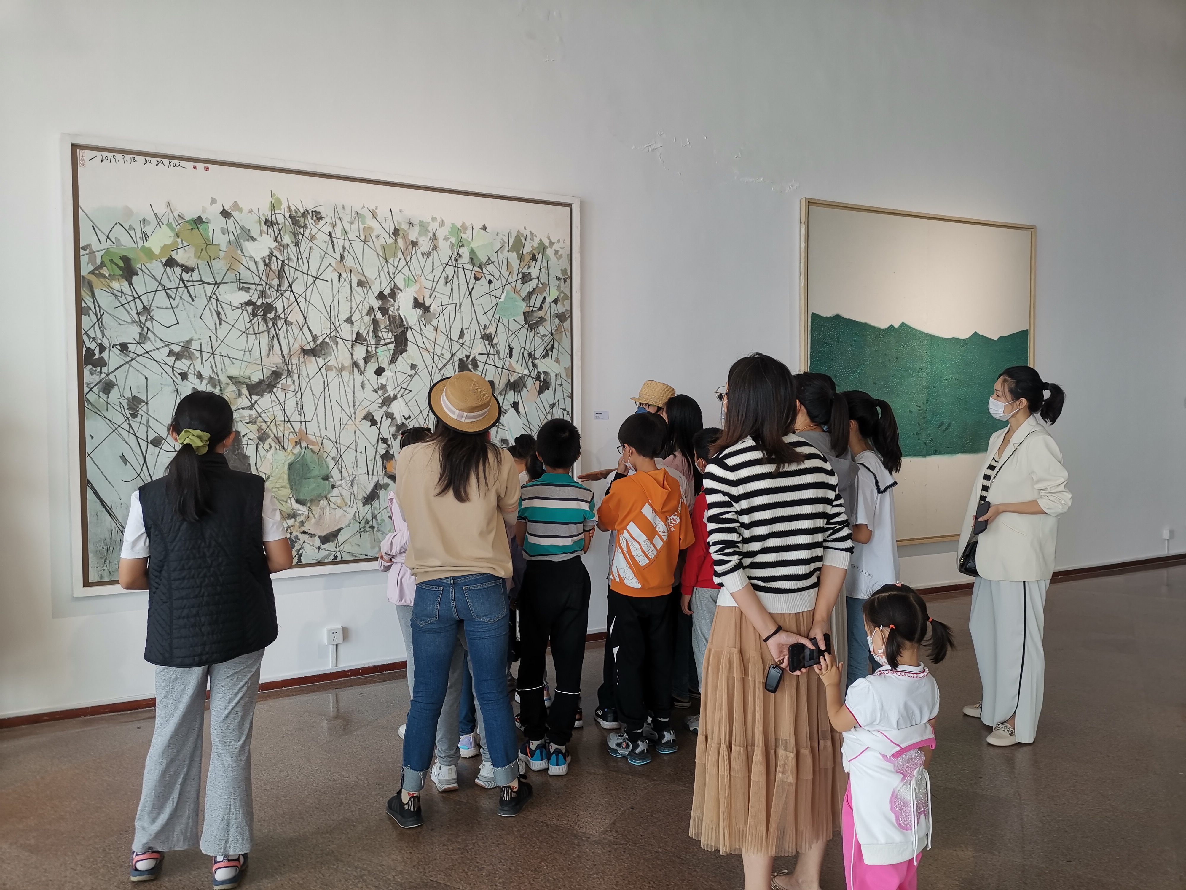 20221101-青蓝之梦·赢博手机版app美术学院雕塑绘画作品邀请展-雕塑系-现场1.jpg