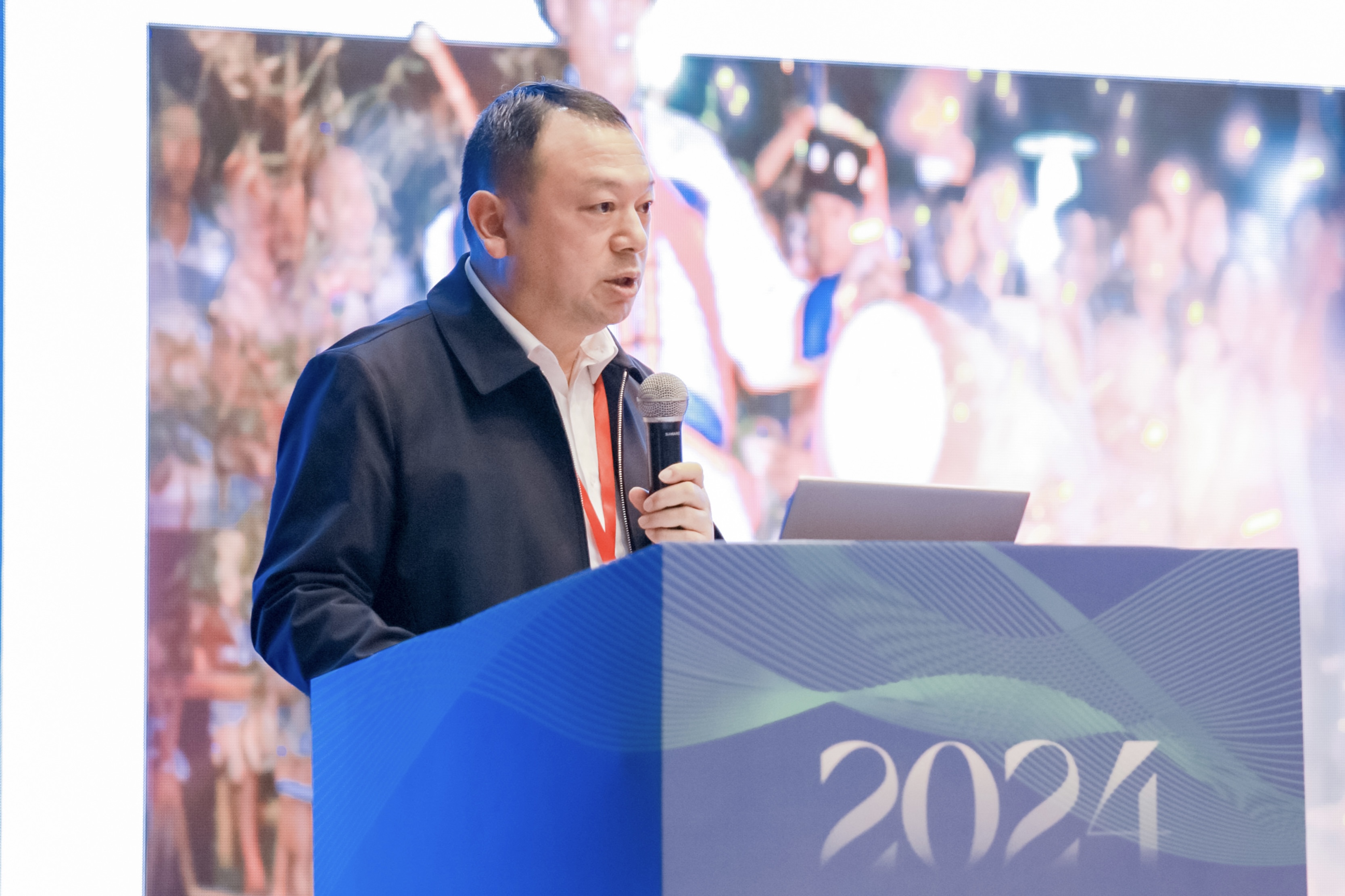20240128-赢博手机版app流域高质量发展青年学术交流论坛-水利系-开幕式会场-杨国柱致辞.jpg