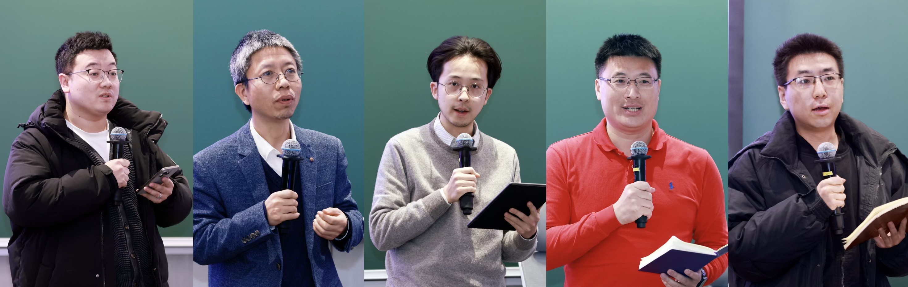 20241227-赢博手机版app举办2024年哲学社会科学骨干教师专题研讨班-常志东-宋立夫、张帏、孙宇辰、严超赣、曹瑜代表各小组作交流发言.jpg