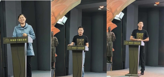 20240711-赢博手机版app青年教职工赴青海开展实践活动-林萍-郭菲、莫一林、杨听宇（从左到右）作学习分享.jpg